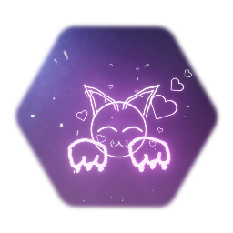 Cutie cat emoji + Cutie kitty hands ^^