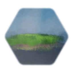 Distant background trees (Painted)