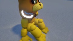 Golden freddy destroyed