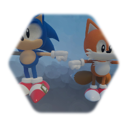 Classic sonic and tails fixed and rigged