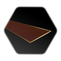 Red & Gold Long Carpet - End Piece