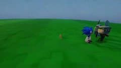 Sonic the hedgehog in toad´s world