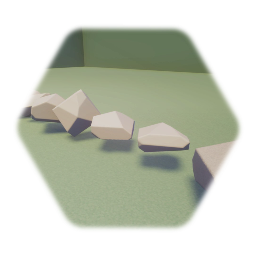 Rocks in a Line (Grey)