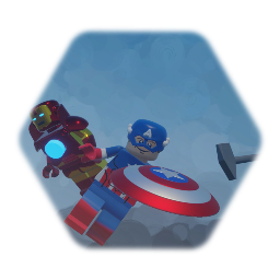 Improved Lego Captain America
