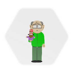 <clue>Mr. Garrison