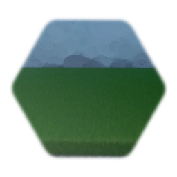 Wavy ruffled green grass