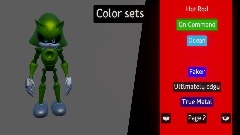Metal Sonic Avatar Editor Testing