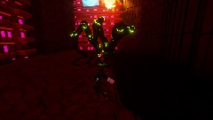 Alastor vs Bendy (Sculpture)