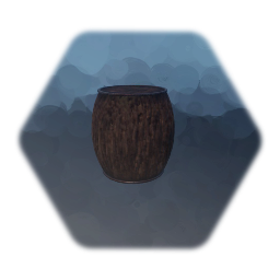 Old Wooden Barrel