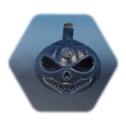 Halloween Trinket - Pumpkin Candle Holder
