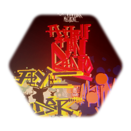 A Half A Ton Radio MEGA Graffiti