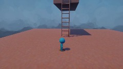 2D Platforming Character Ladder Climbing - Basic Logic Test