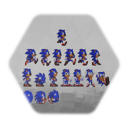 Sonic 2 Game Gear Sprites