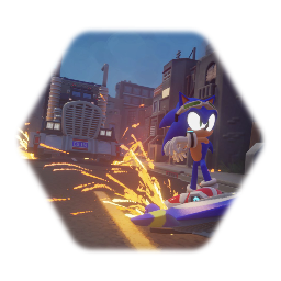 Sonic The Hedgehog (Rider Goggles)