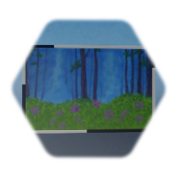 Bild Wald grober Versuch