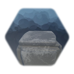 Multi sided flate stone block
