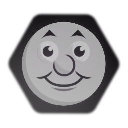2D Thomas the Tank Engine Face