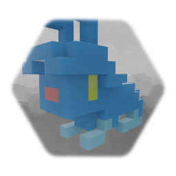 aqua but terarria bunny