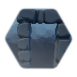 Medieval stone doorway