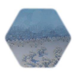 Pyrofall white side (background asset)