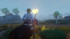 Red dead redemption II scene