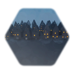 Background houses (Painted)