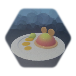 Fancy Plated Dessert