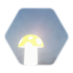 Golden Mushroom Health Pickup