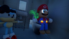 Sonic watch Mario poop