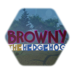 Browny The Hedgehog Logo