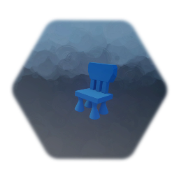 Simple platic chair