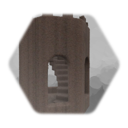 Small Wooden Playground Castle