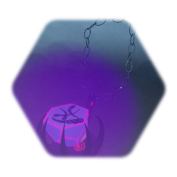 Cursed IOFW necklace (purple)