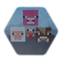 Pixel Art - Animals from Minecraft
