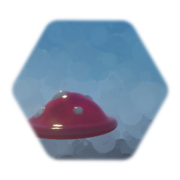 Red toadstool top