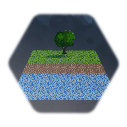 Remix di Road 1 water/Tree Pixel Art