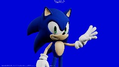 Remix of Sonic the Hedgehog CGI Model <term>+</term> (Version 1