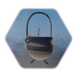 Cooking Kettle Caldron with Ladle