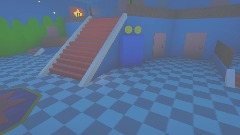 Peach castle in Sonic level