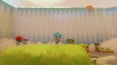 True Blue Sonic (Chaos Emeralds and npcs wip)