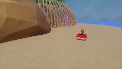 Belle Meta runner racing 3 hub world