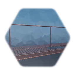 Feuerwehrtreppe Plattform