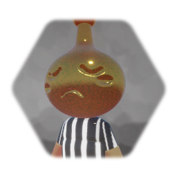 Gotita dorada prisionera