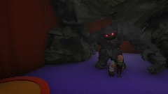 Elders get attacked by rock thing