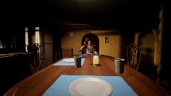 The dinner scene but its short