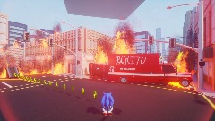 Sonic the dog in the city escape    (beta)