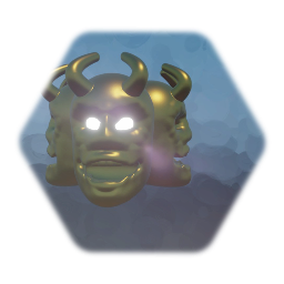 Quad Demon Heads (Non-Rotating)