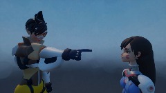 Overwatch When There's a Baby Dva Alone   (MEME)