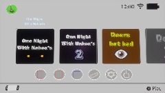 Nintendo Switch menu remake