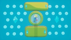Olly's Bubble land: Title screen
